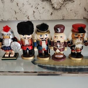 Set of Decorative Nutcracker Figures